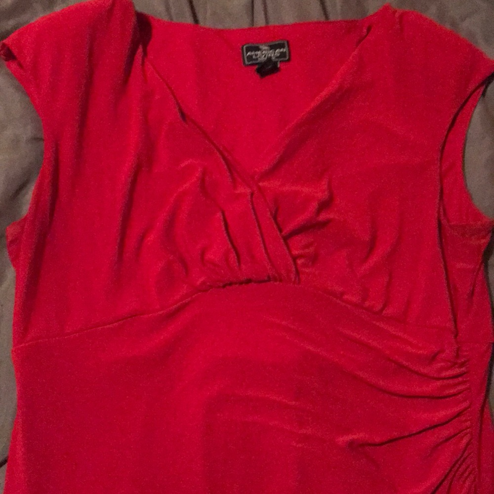 Red dress